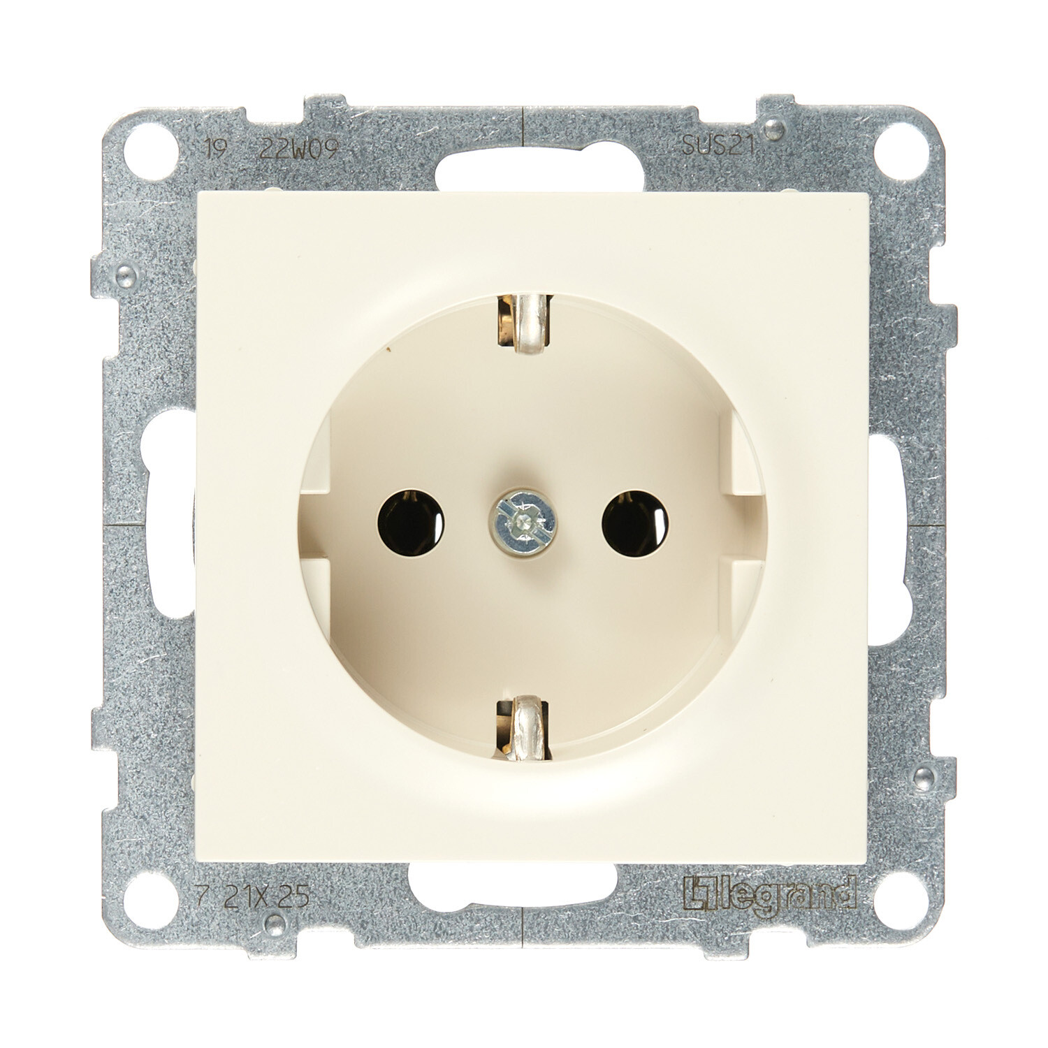 

Розетка Legrand Suno встраиваемая слоновая кость (721225), Бежевый