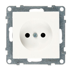 Изображение товара Розетка Legrand Suno встраиваемая белая со шторками (721119)