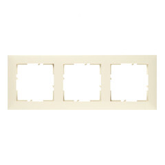 Изображение товара Рамка Legrand Suno трехместня слоновая кость (721583)