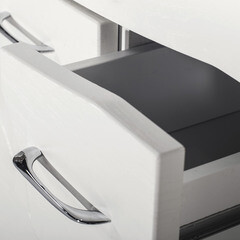 Тумба под раковину АСБ-Мебель Альфа 65 см напольная белая (10174) - фото 6