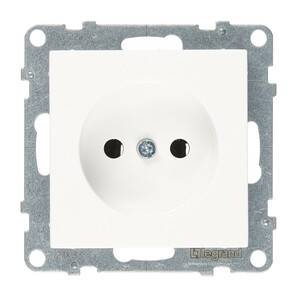 Розетка Legrand Suno встраиваемая белая (721133)