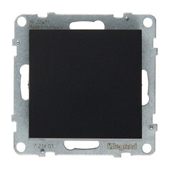 Изображение товара Выключатель Legrand Suno одноклавишный встраиваемый антрацит (721401)