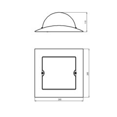 Светильник накладной Svet НББ 04-60-002 Линия E27 60 Вт IP54 белый (1717-00031) - фото 5