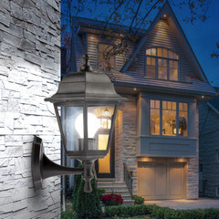 Светильник садово-парковый настенный Svet Леда черный E27 60 Вт IP44 (1201-00341/2172) - фото 3