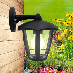 Светильник садово-парковый настенный Svet Сити Дели 3 черный E27 60 Вт IP44 (1202-03021/2858) - фото 3