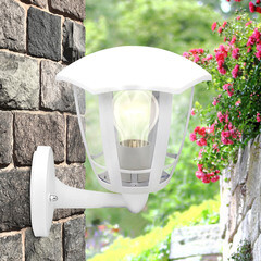 Светильник садово-парковый настенный Svet Сити Дели 1 белый E27 60 Вт IP44 (1202-01001/2643) - фото 3