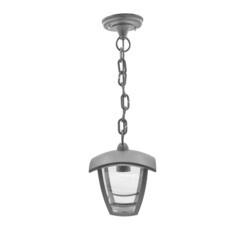 Изображение товара Светильник садово-парковый подвесной Svet Сити Марсель серый 526 мм E27 60 Вт IP44 (1212-00021/2803)