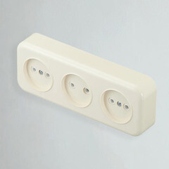 Розетка Svet накладная бежевая (0215-00661/1845/1876) - фото 3