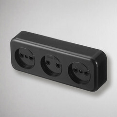 Розетка Svet накладная черная (0215-00691/1877) - фото 3