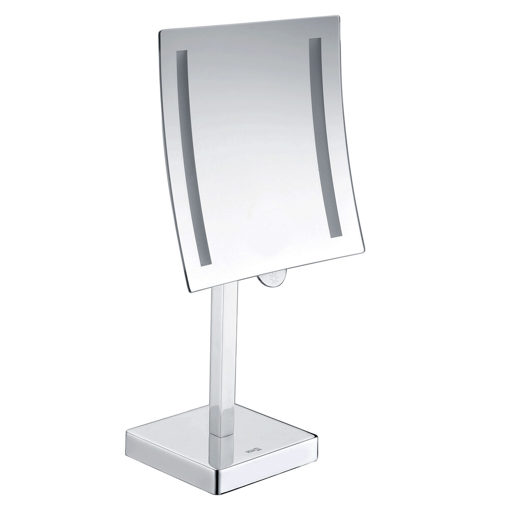 Изображение товара Зеркало с LED-подсветкой 20х20 см и увеличением 3x WasserKraft K-1007