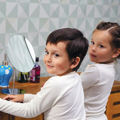 Зеркало круглое 20,6 см с увеличением 3x WasserKraft (K-1002) - фото 5