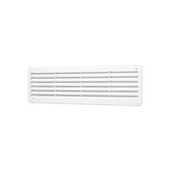 Изображение товара Решетка вентиляционная пластиковая переточная Era ДП 450х131 мм белая (2 шт.)