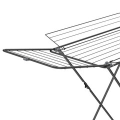 Сушилка для белья напольная Zalger 23 м 1820х825х1060 мм черная - фото 3