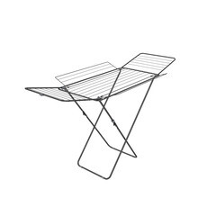 Сушилка для белья напольная Zalger 23 м 1820х825х1060 мм черная - фото 1