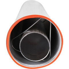 Труба коаксиальная Rommer d60/100х1000 мм комплект - фото 4