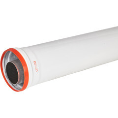 Труба коаксиальная Rommer d60/100х1000 мм комплект - фото 2