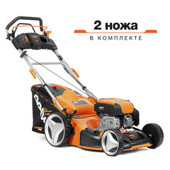 Газонокосилка бензиновая Daewoo 500 мм 6 л.с. (DLM 5100SV) - фото 10