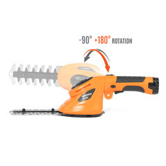 Ножницы-кусторез аккумуляторные Daewoo 3,6 В 1,5 Ач Li-Ion 1 АКБ и ЗУ (DAHT 436Li SET) - фото 7