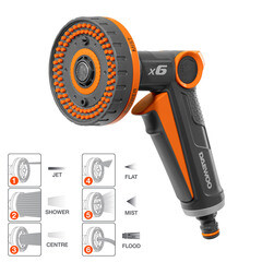 Пистолет для полива Daewoo 6 режимов (DWG 3030) - фото 7