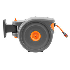 Катушка с поливочным шлангом 40 м Daewoo автоматическая пластиковая с набором коннекторов (DWR 3040) - фото 6