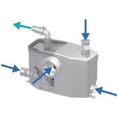 Насосная канализационная установка SFA Sanipro 90 л/мин (Р30) - фото 4