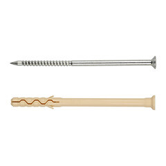 Дюбель-гвоздь Hard-Fix 8x100 мм потайная манжета нейлон (20 шт.) - фото 9