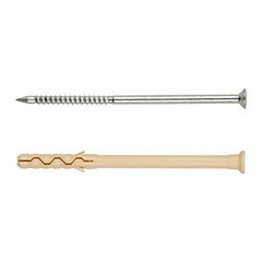 Дюбель-гвоздь Hard-Fix 8x120 мм потайная манжета нейлон (15 шт.) - фото 9