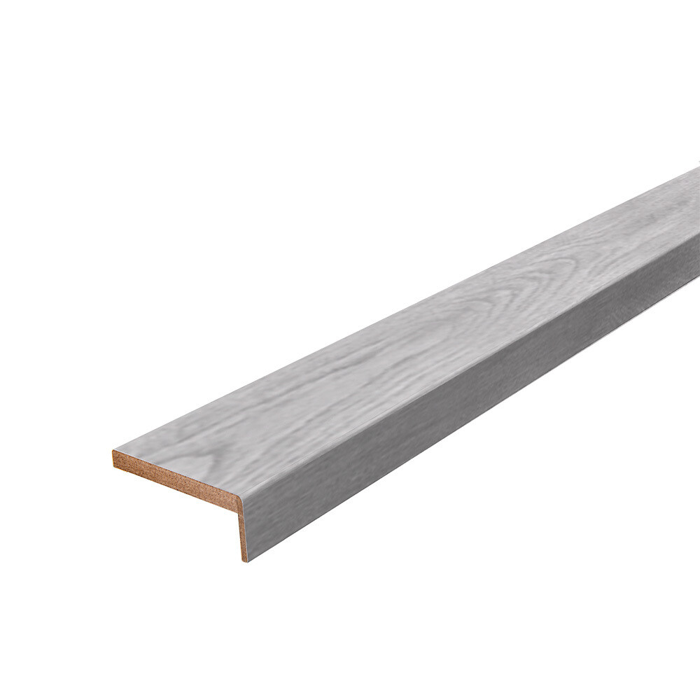 

Наличник телескопический Флора-2 70х8х2150 мм ПВХ nordic grey oak прямой (5 шт.), Серый