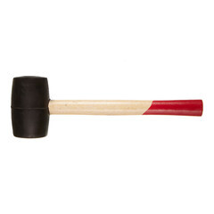 Киянка резиновая Hesler 600 г деревянная ручка
