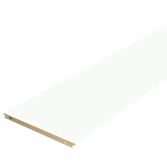 Изображение товара Доборная планка телескопическая Alto 21 150х8х2150 мм ПЭТ белый опал (1 шт.)