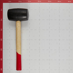 Киянка резиновая Hesler 600 г деревянная ручка (RB01-600/103454) - фото 4