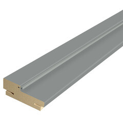 Коробка дверная телескопическая Style 1 74х30х2100 мм эмаль серый агат (2,5 шт.) - фото 1