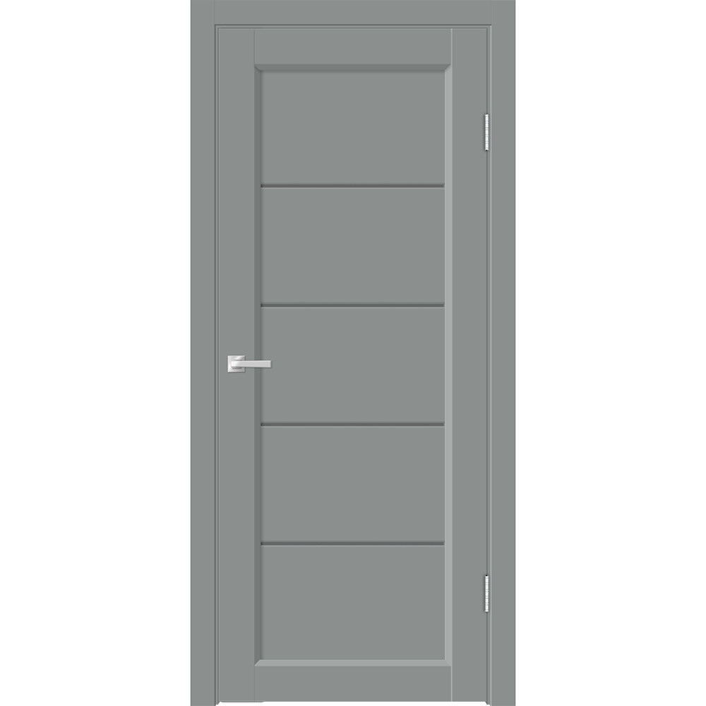 Изображение товара Межкомнатная дверь Style 1 со стеклом 700x2000 мм серый агат эмалю VellDoris