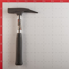 Молоток кровельщика Hesler 600 г металлическая ручка (BH05-600/44506) - фото 4