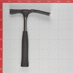 Молоток плиточника Hesler 600 г металлическая ручка (BH06-600/44546) - фото 3