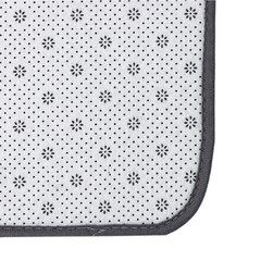 Набор ковриков для ванной и туалета серый 40х38/60х40 см Доляна Пушистик (3924908) - фото 6