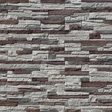 Искусственный камень White Hills Хайлэнд серо-коричневый (18 шт.=0,43 кв.м)