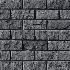 Искусственный камень White Hills Йоркшир угольно-черный (25 шт.=1,06 кв.м) - фото 1