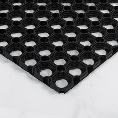 Коврик придверный резиновый Руберг 40х60 см черный - фото 5