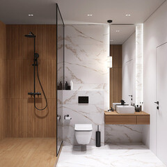 Керамогранит Cersanit Sherbrooke многоцветный рельеф 898х448х8 мм (3 шт.=1,206 кв.м) - фото 19