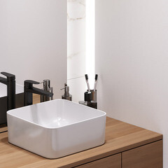 Керамогранит Cersanit Sherbrooke многоцветный рельеф 898х448х8 мм (3 шт.=1,206 кв.м) - фото 17