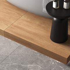 Керамогранит Cersanit Sherbrooke бежевый 898х448х8 мм (3 шт.=1,206 кв.м) - фото 12