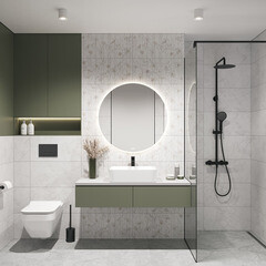 Керамогранит Cersanit Tenero серый 420х420х8 мм (9 шт.=1,587 кв.м) - фото 16