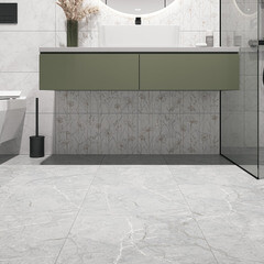 Керамогранит Cersanit Tenero серый 420х420х8 мм (9 шт.=1,587 кв.м) - фото 15