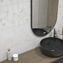 Плитка облицовочная Cersanit Tenero коричневый 598х298х8,5 мм (8 шт.=1,425 кв.м) - фото 15