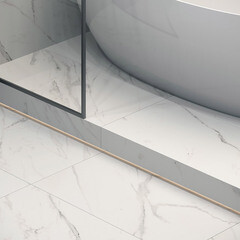 Керамогранит Cersanit Florentino белый 898х448х8 мм (3 шт.=1,206 кв.м) - фото 11