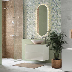 Плитка облицовочная Cersanit Frosty светло-серый 598х298х8,5 мм (8 шт.=1,425 кв.м) - фото 5