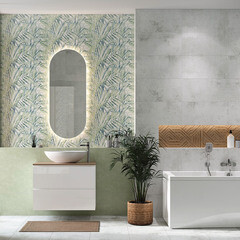 Плитка облицовочная Cersanit Frosty коричневый рельеф 598х298х8,5 мм (8 шт.=1,425 кв.м) - фото 17