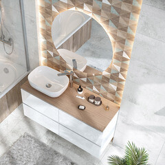 Плитка облицовочная Cersanit Frosty коричневый 598х298х8,5 мм (8 шт.=1,425 кв.м) - фото 21