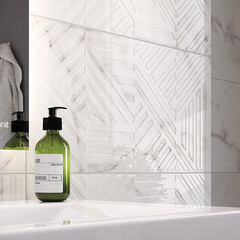 Плитка облицовочная Cersanit Moonlight белый 598х298х8,5 мм (8 шт.=1,425 кв.м) - фото 17